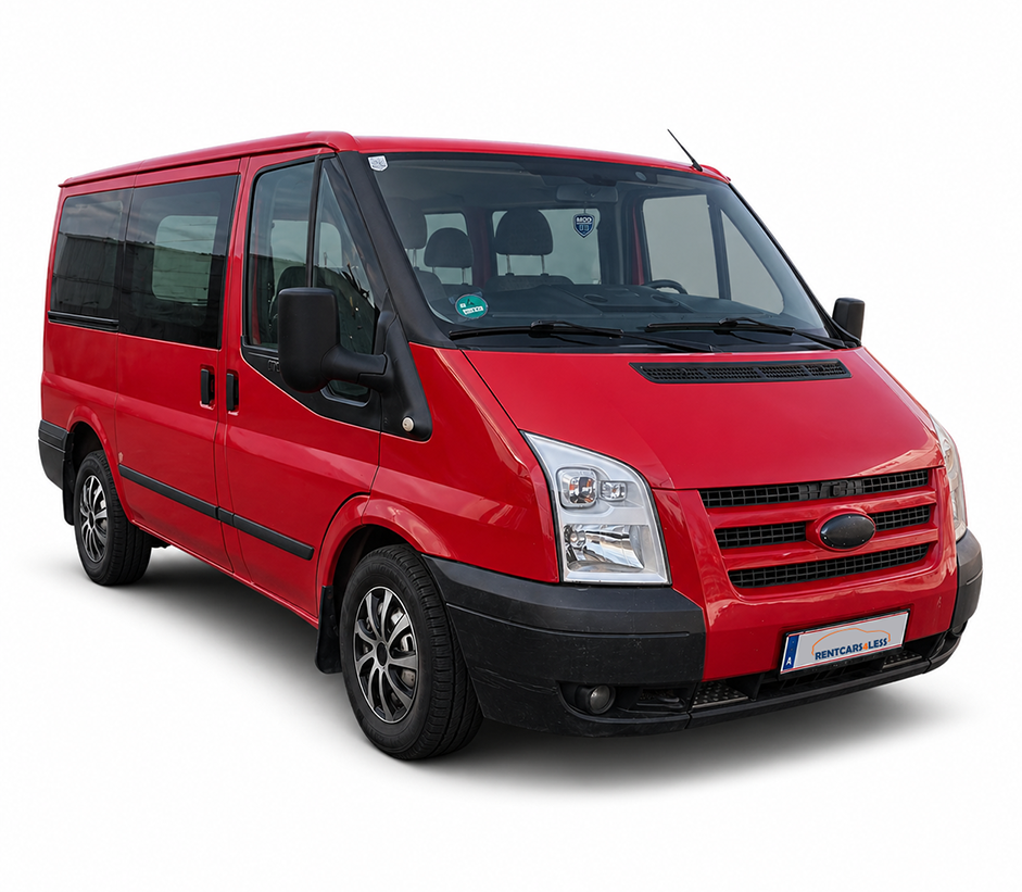 Ford Transit kurz rot