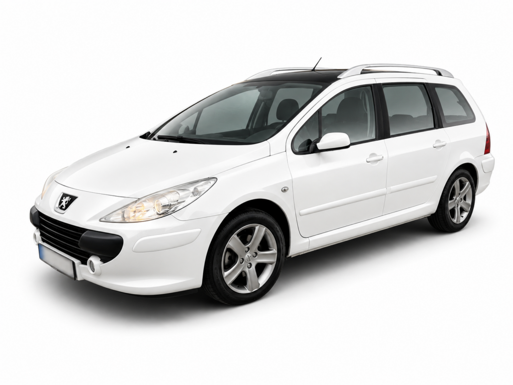 Peugeot 307 SW weiss Kombi